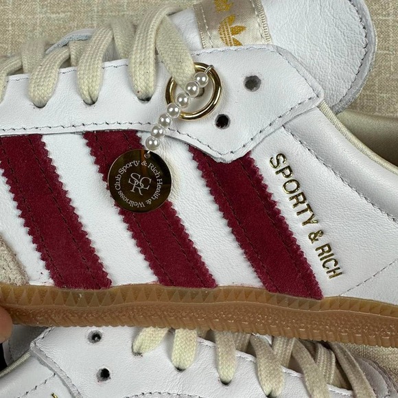 Adidas x Sporty & Rich Samba Burgundy main image 6
